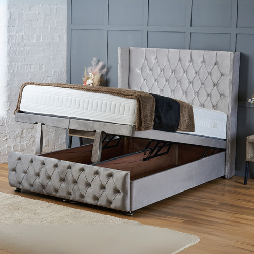 Ottoman divan double bed - divan,