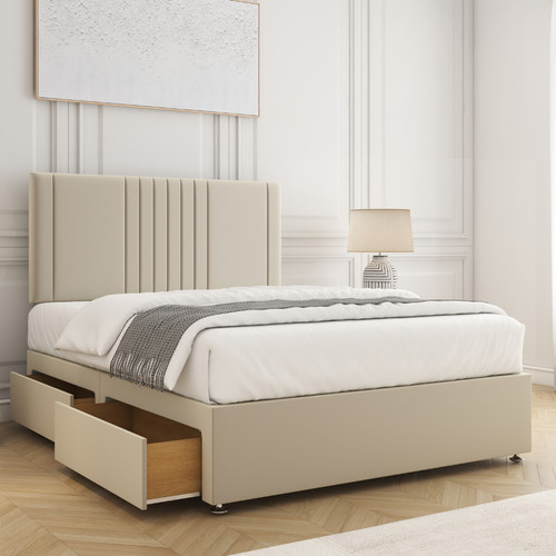 Reinforced divan bed - reinforced,
