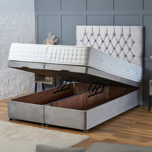 Ottoman divan storage bed end - ottoman,