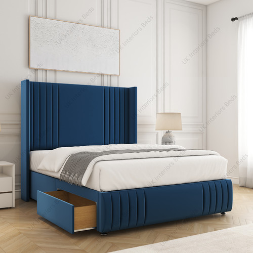 Orthopaedic double divan - divan, bed