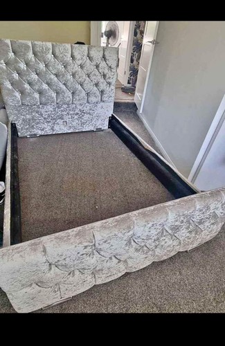 Ottoman storage bed panel - ,