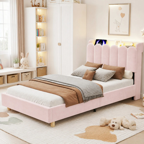 3ft single pink bed sale - pink,