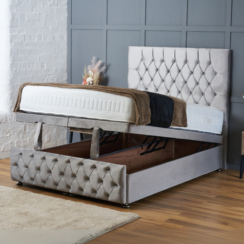 New divan storage ottoman bed - divan,