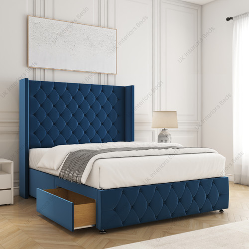 Double divan bed - double,