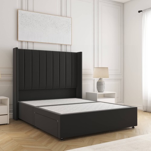 Reinforced divan bed - set, plush