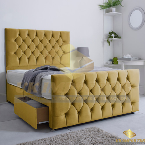 Orthopaedic divan bed set with - divan,