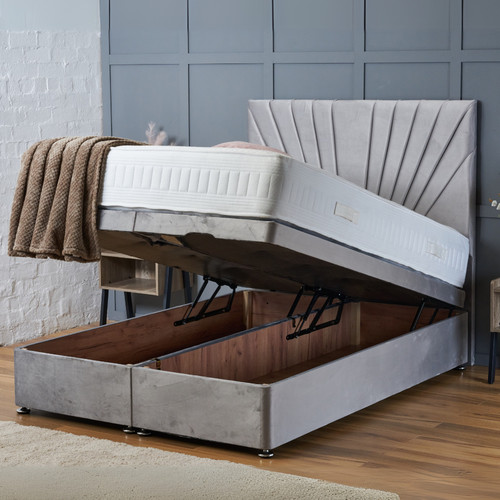 Plush divan ottoman - divan,