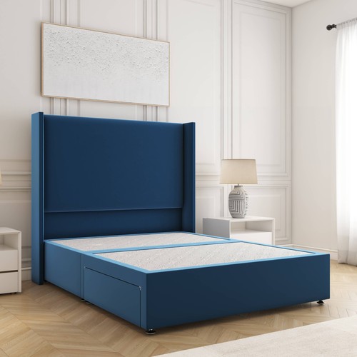 Reinforced double divan base - reinforced,