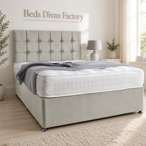 Divan bed set velvet - set,