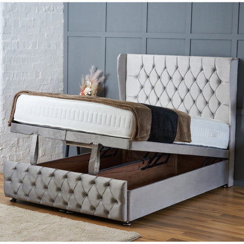 Ottoman liftup storage bed - ottoman,